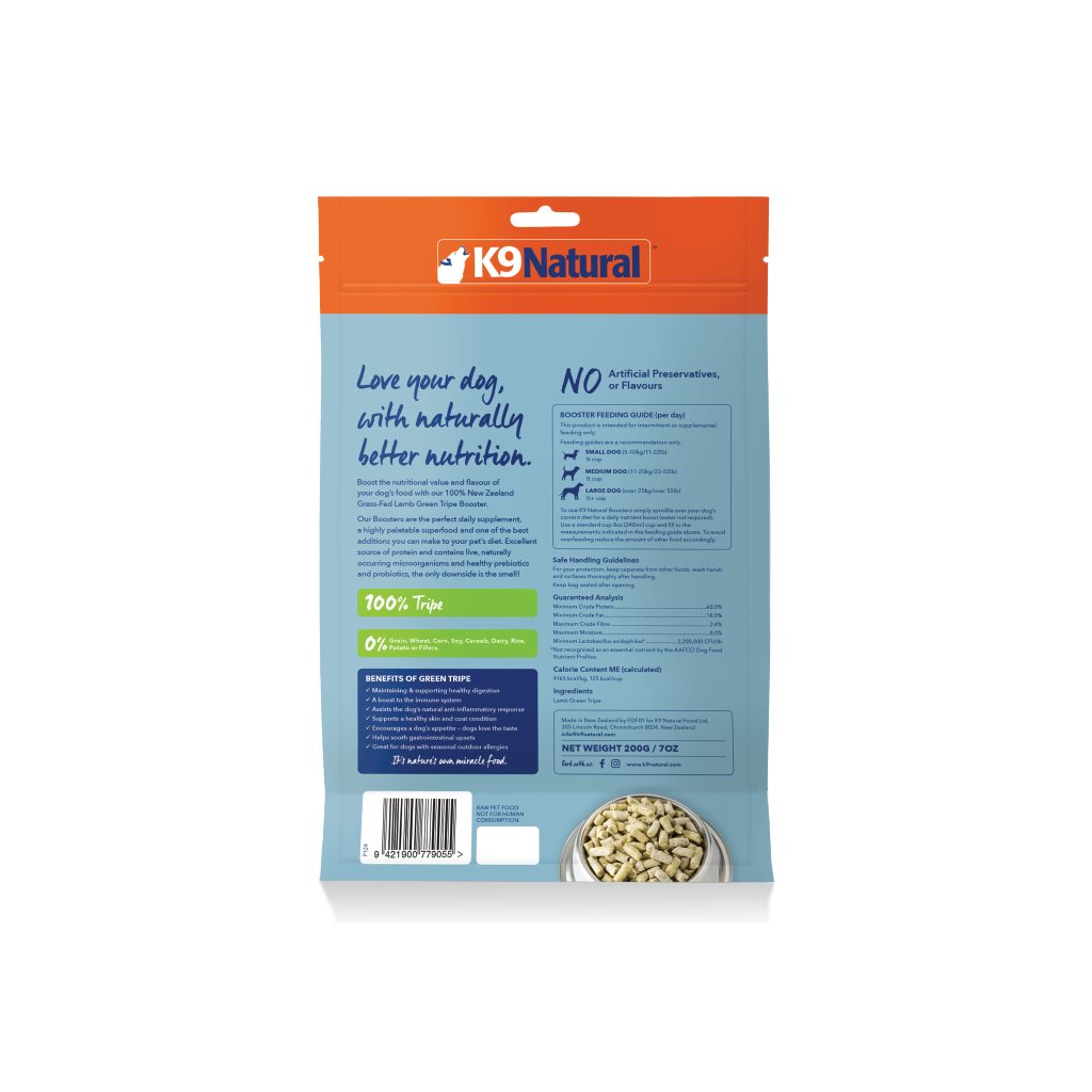 Lamb Green Tripe Freeze-Dried Booster