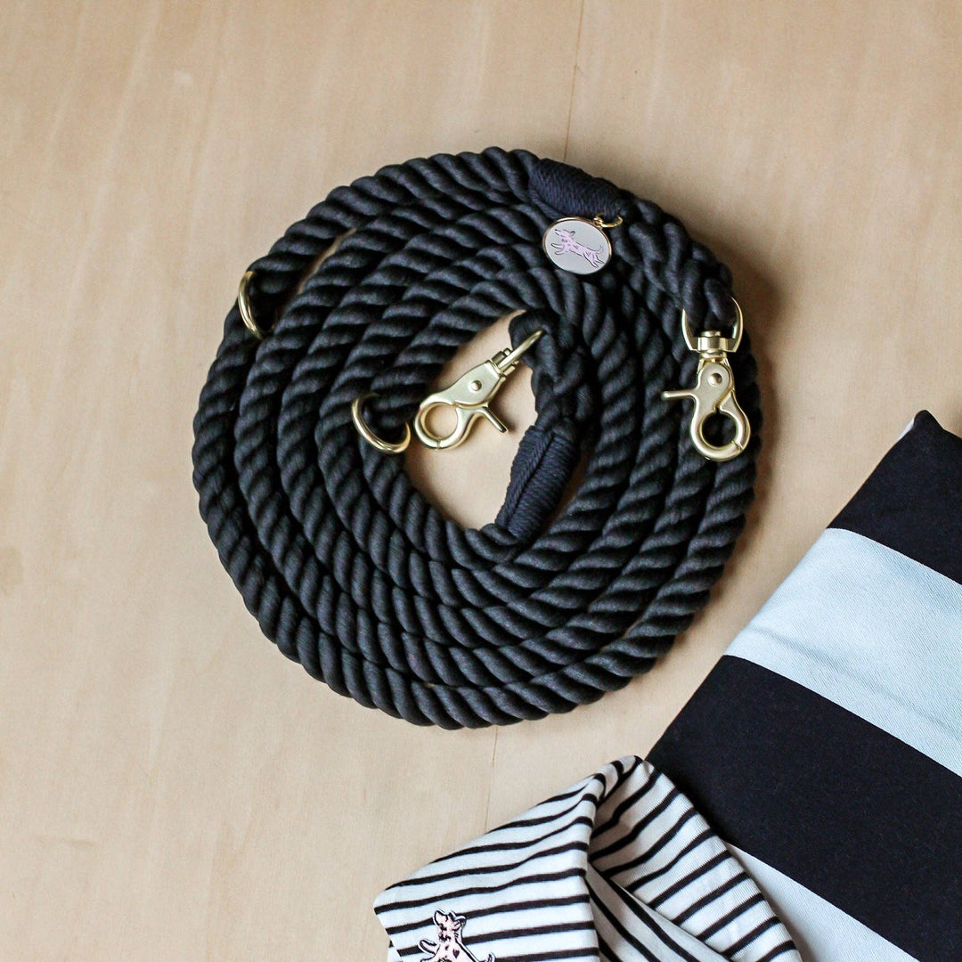 Onyx Hands-Free Rope Leash