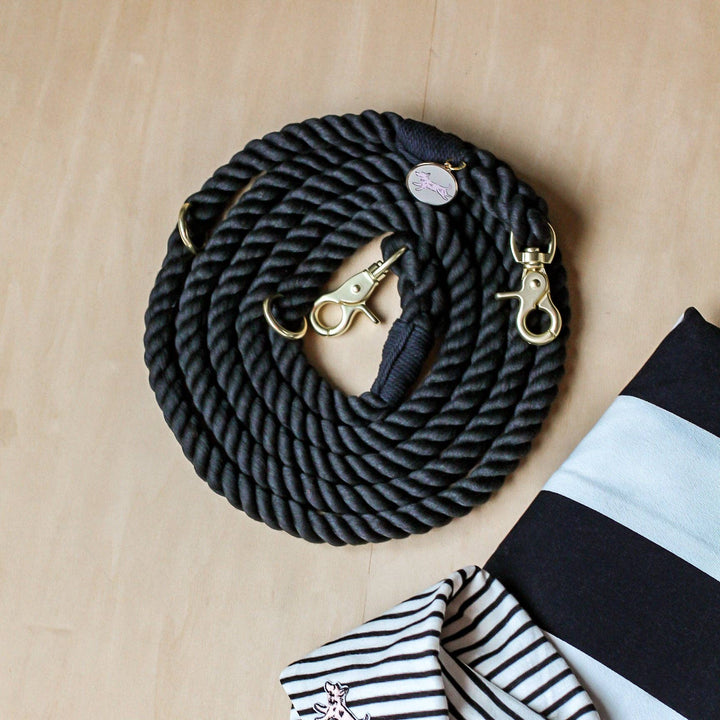 Onyx Hands-Free Rope Leash