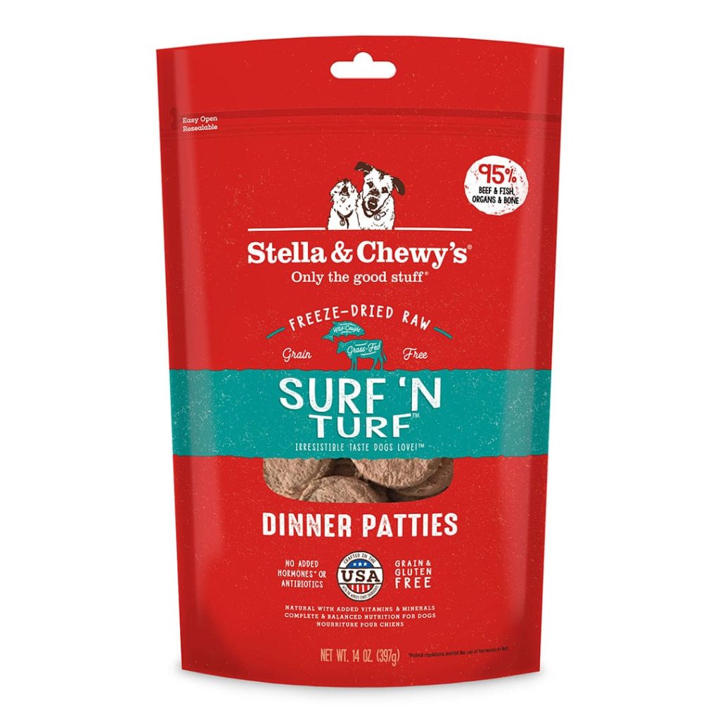 Surf ‘N Turf Freeze-Dried Raw Dinner Patties