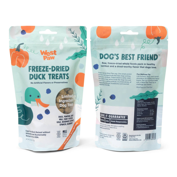 Freeze-Dried Duck With Superfood Treats