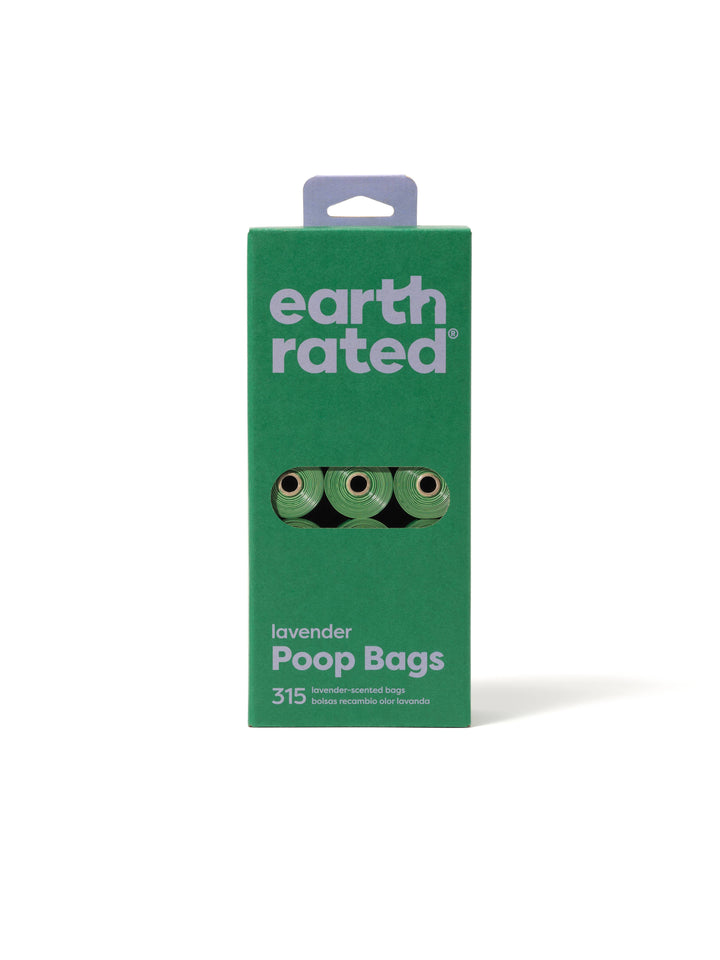 Lavender Poop Bags (315 ct, 21 Refill Rolls)