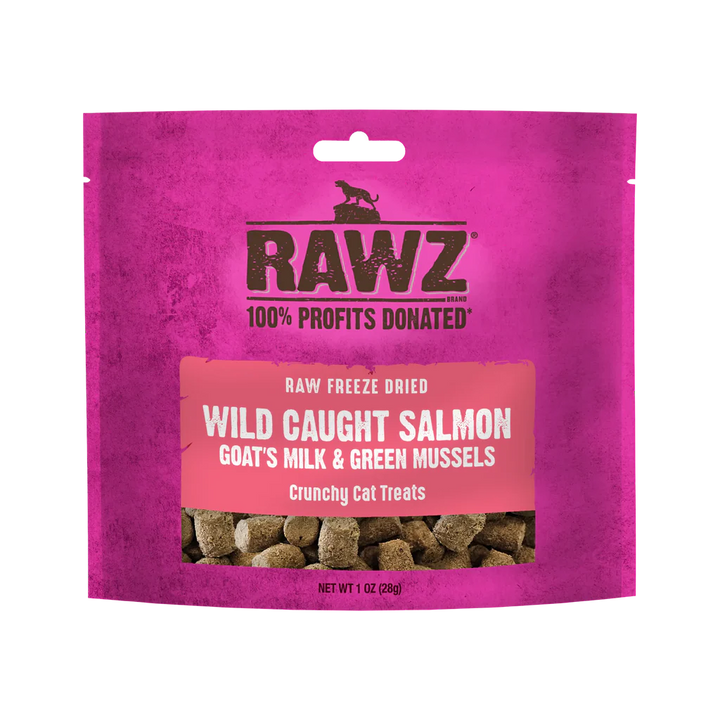 RAWZ Wild Caught Salmon, Goat’s Milk, & Green Mussels