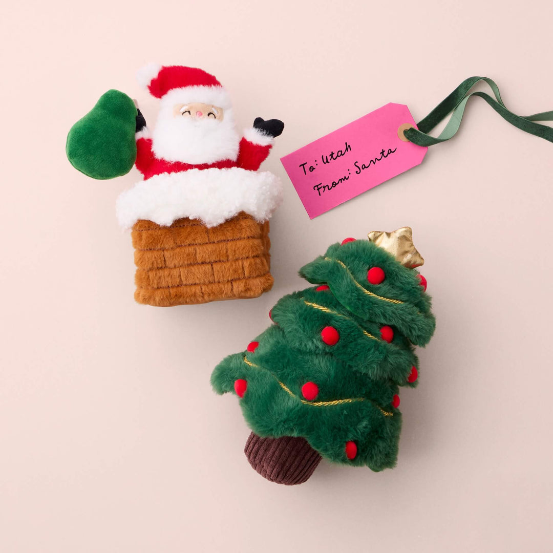 Here Comes Santa Interactive Snuffle Dog Toy