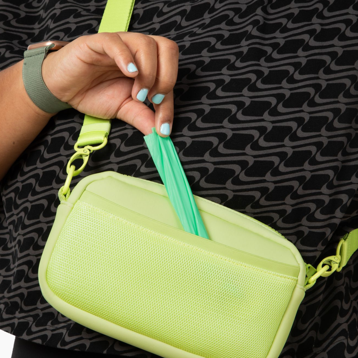 Tennis Ball Crossbody Treat Bag