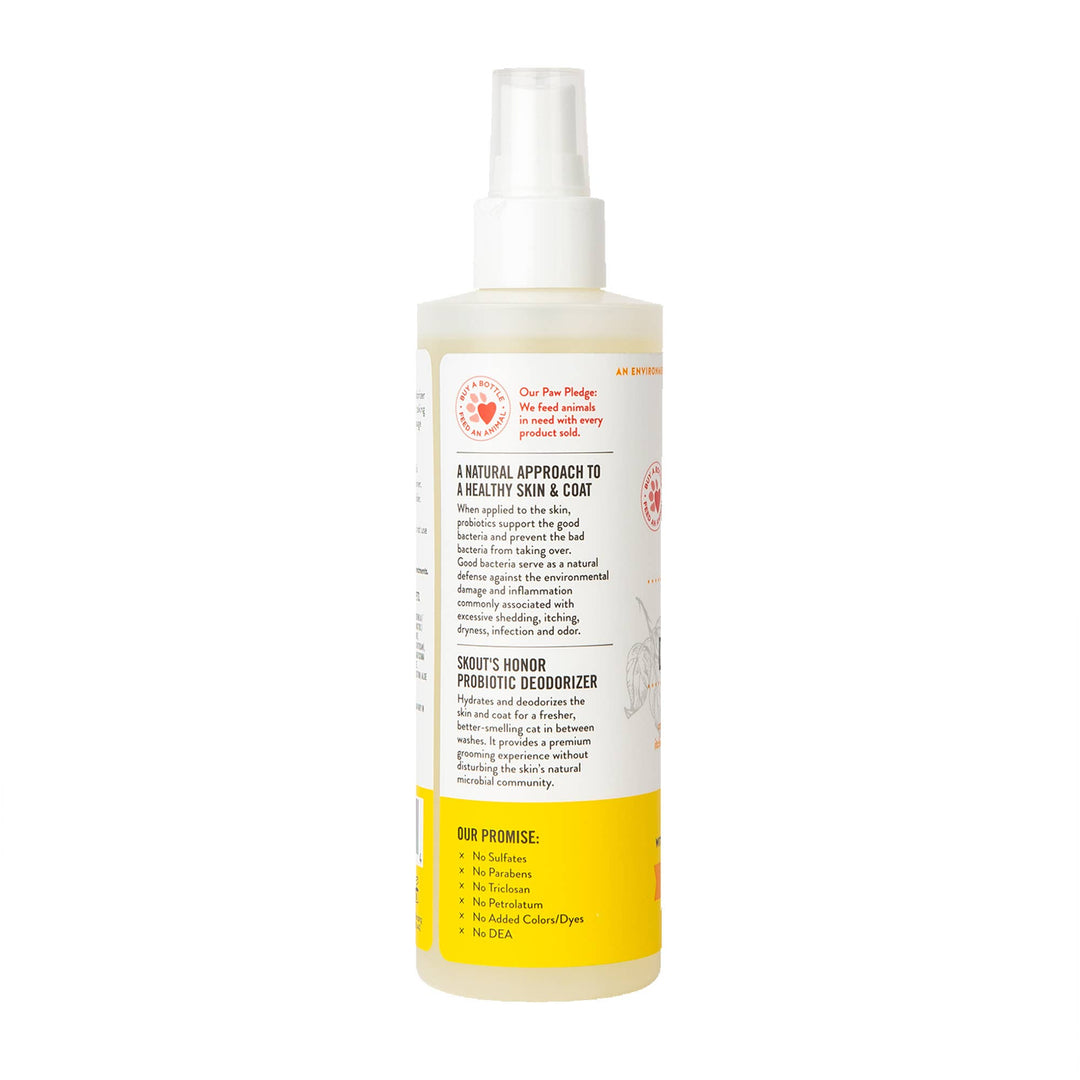 Probiotic Deodorizer Spray for Cats (Honeysuckle, 8oz)