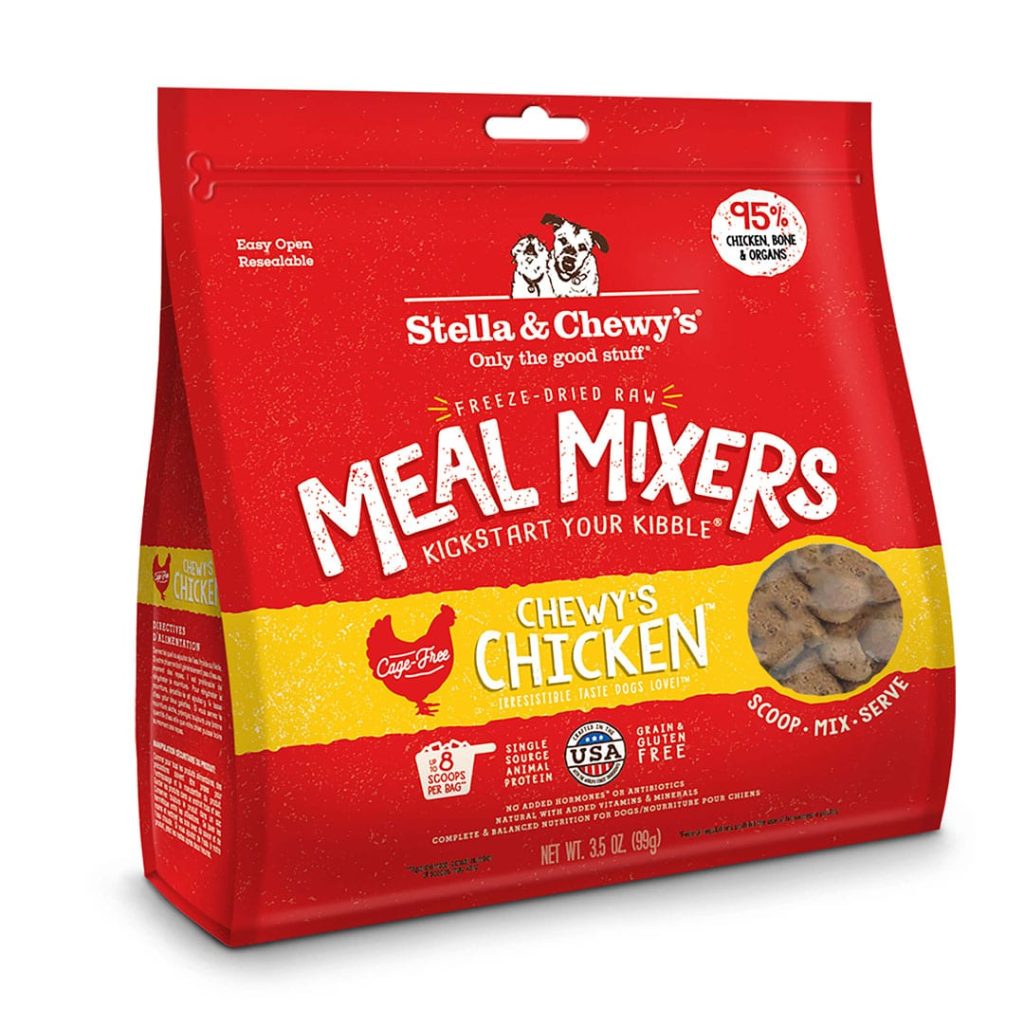 Freeze-Dried Raw Meal Mixers for Dogs - Chewy's Chicken (18 oz)