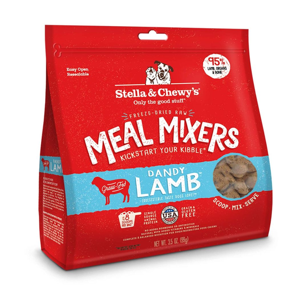 Freeze-Dried Raw Meal Mixers for Dogs - Dandy Lamb (18 oz)