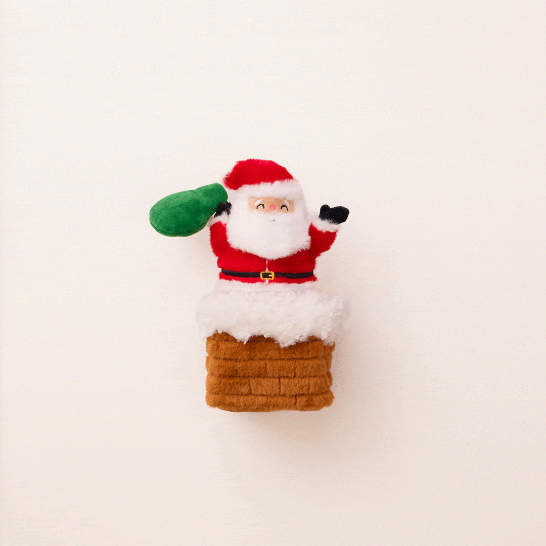 Here Comes Santa Interactive Snuffle Dog Toy