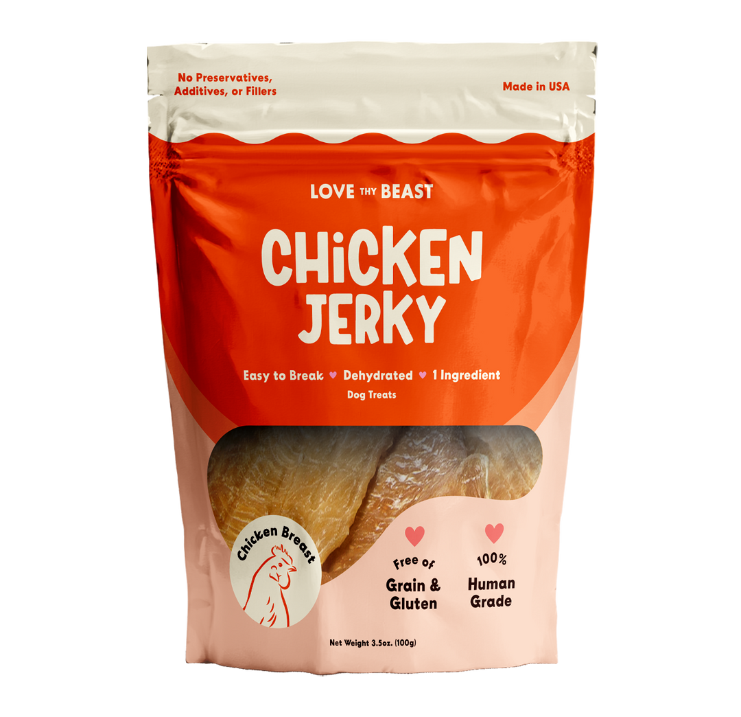 Chicken Jerky Dog Treats, 3.5-oz bag