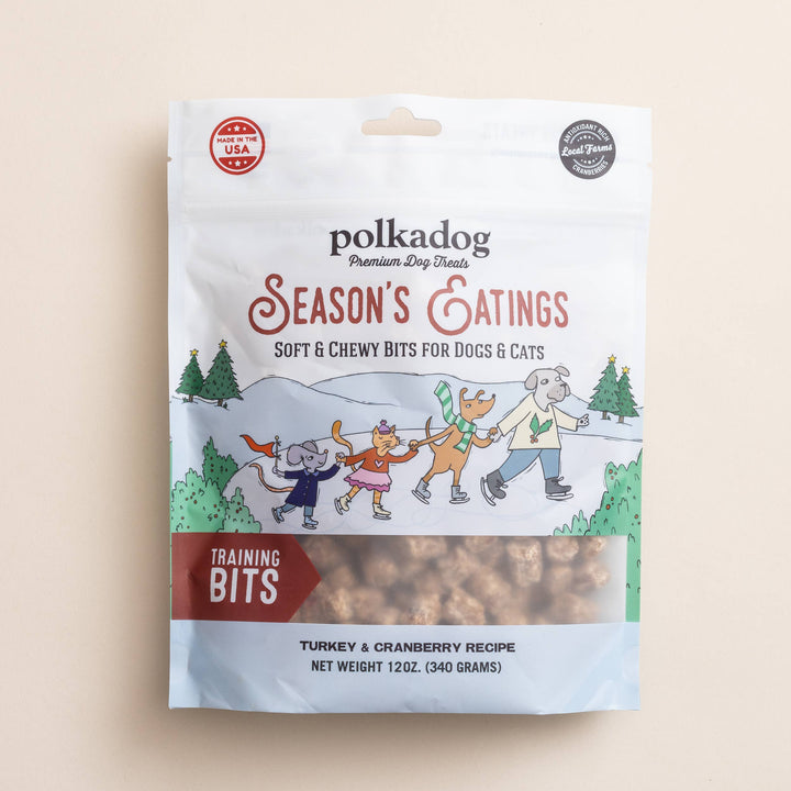 Holiday Pouch: Seasons Eatings (Turkey & Cranberry) - 10oz