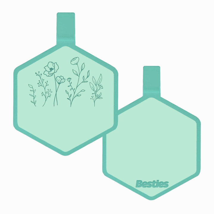 Wildflowers Silicone ID Tag