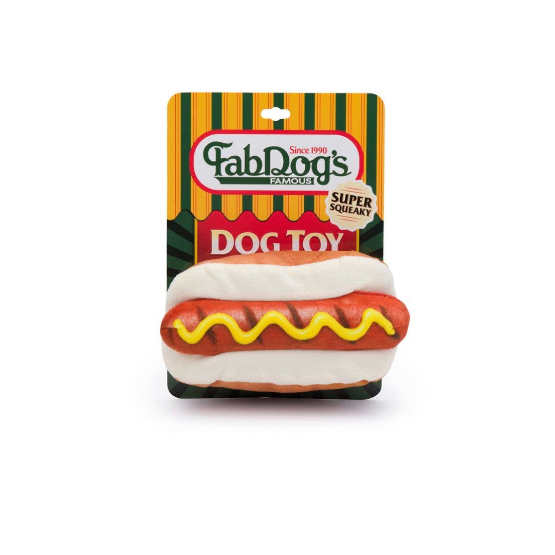 Fabdog's Hot Dog Toy