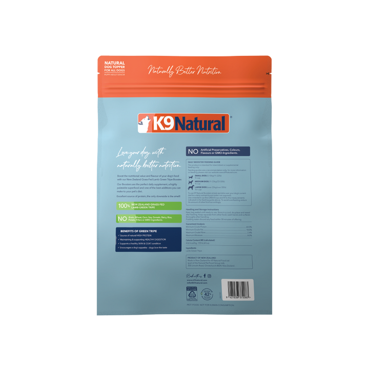 Lamb Green Tripe Freeze-Dried Booster