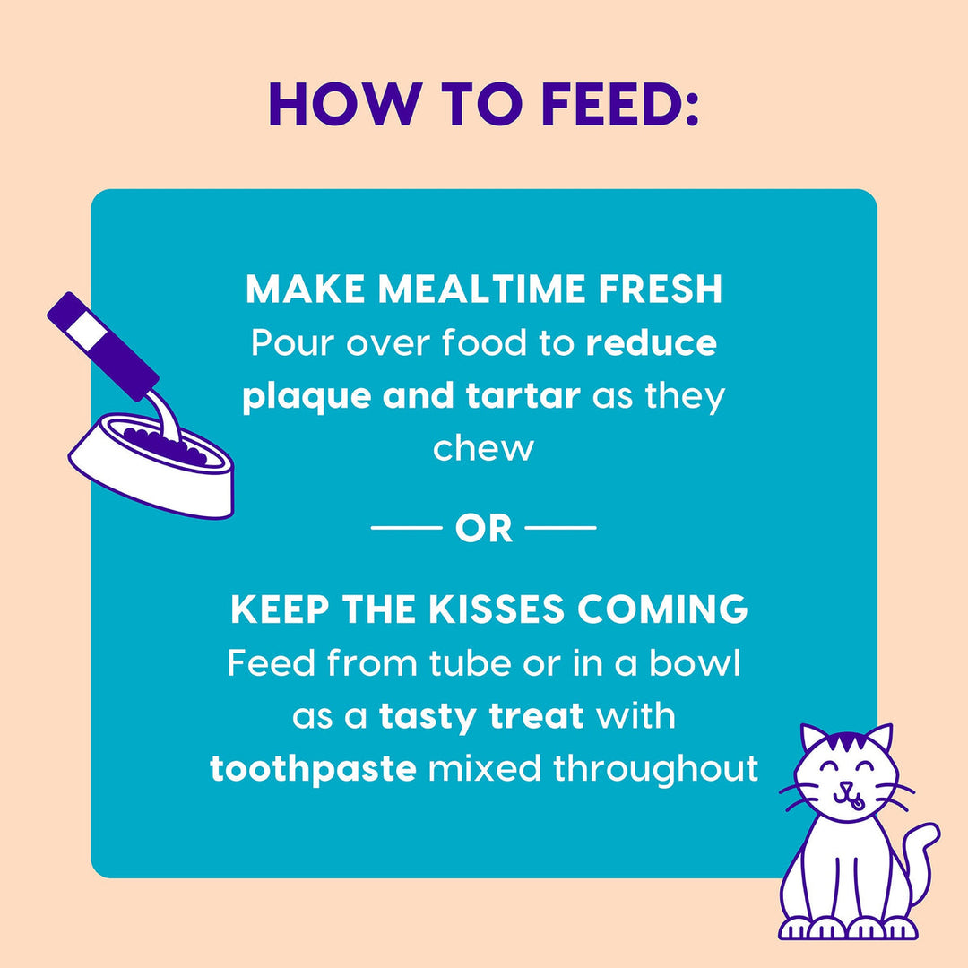 Kiss Me-Ow Lickable Dental Treats