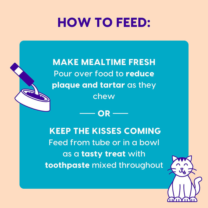 Kiss Me-Ow Lickable Dental Treats