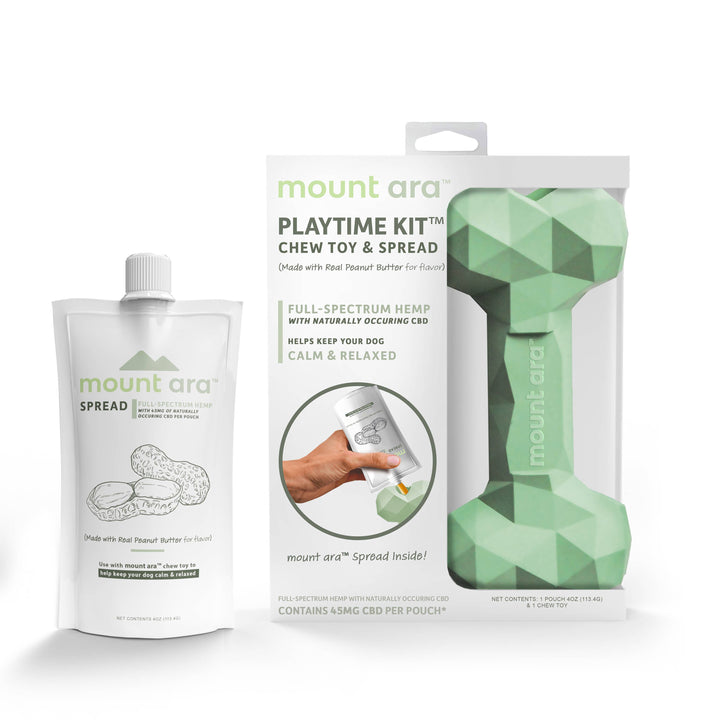 Playtime Kit - Superbite Chew Toy With CBD Peanut Butter