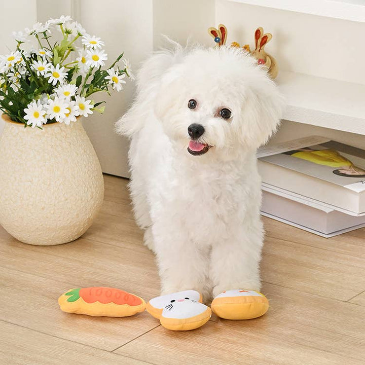 HugSmart Pet - Hoppin' Easter | Easter Cookies-Dog Plush Toy