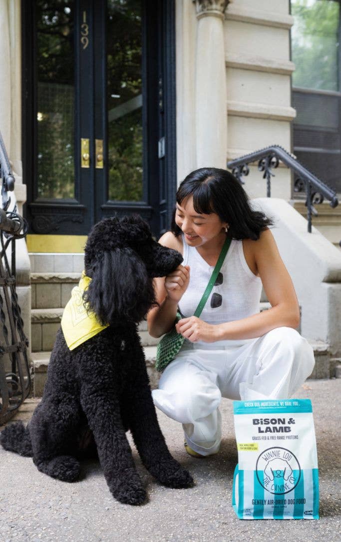 Gently Air-Dried Dog Food - Bison + Lamb