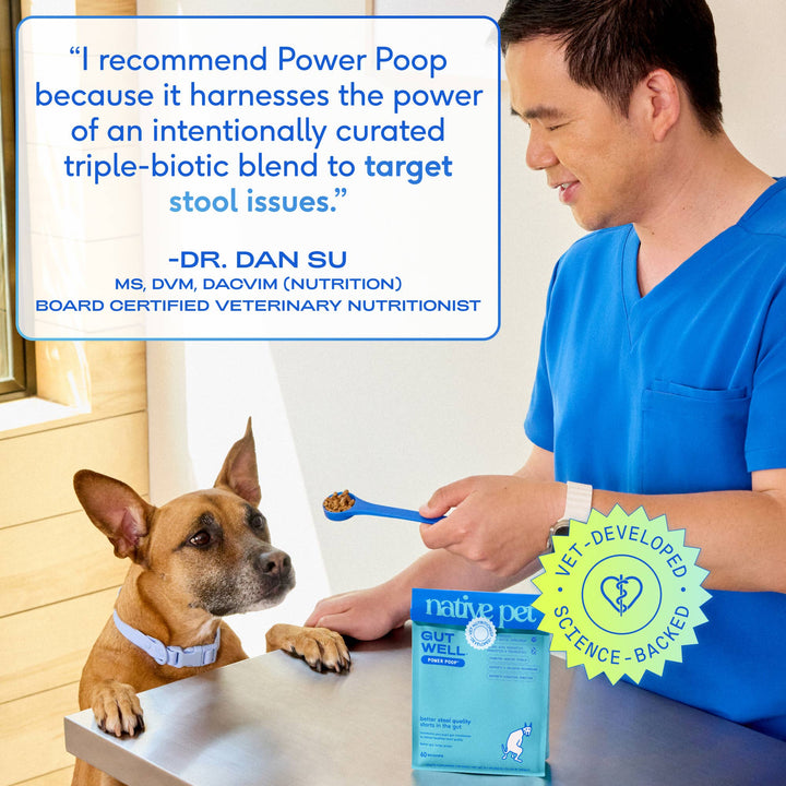 Native Pet GutWell Power Poop Digestion Support Supplement