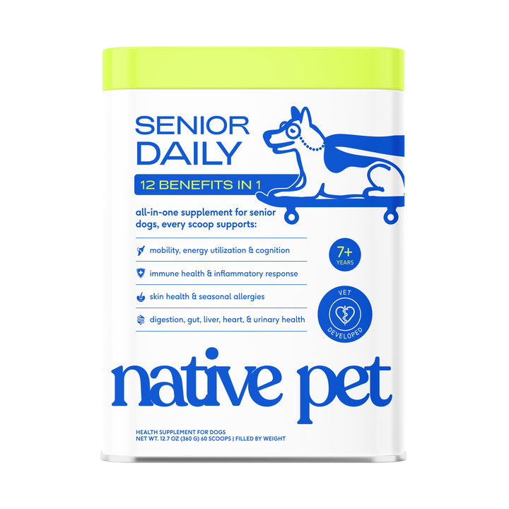 Senior Daily 12-in-1 Multivitamin Powder Supplement for Dogs