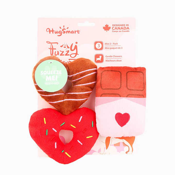 Donuts and  Chocolate - Dog Toy Set