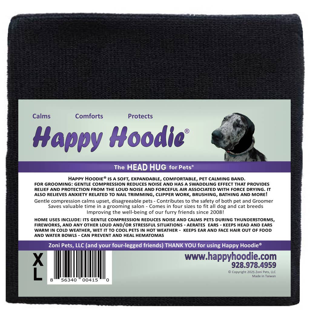 Happy Hoodie XL Black
