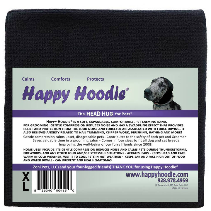 Happy Hoodie XL Black