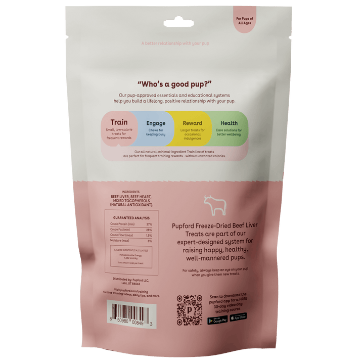 Freeze Dried Beef Liver Training Treats 4oz