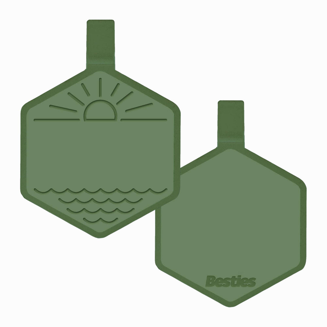 Salt and Sun Silicone Dog ID Tag