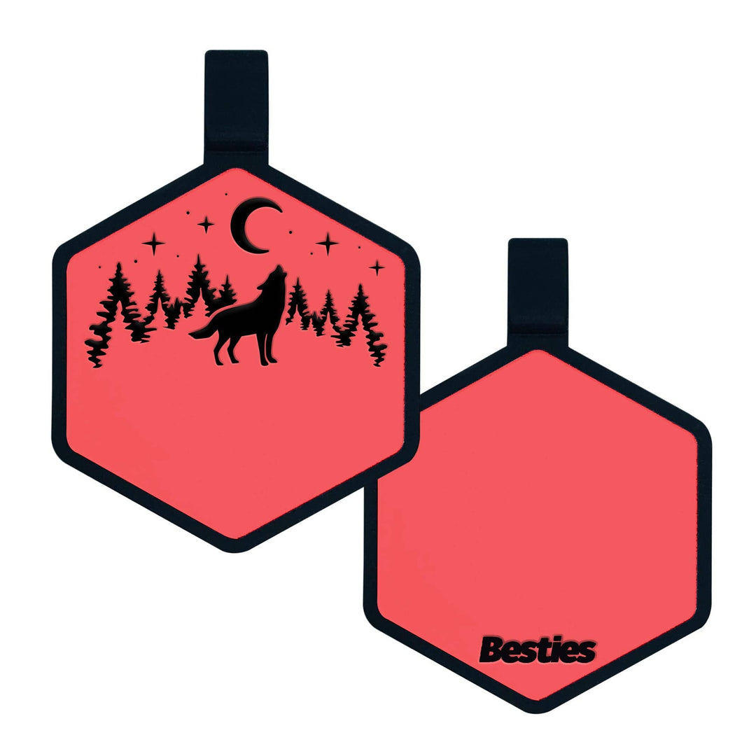 Stay Wild Silicone ID Tag