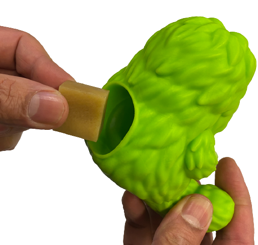 Yeti Puff and Play Dog Chew Toy Treat Dispenser