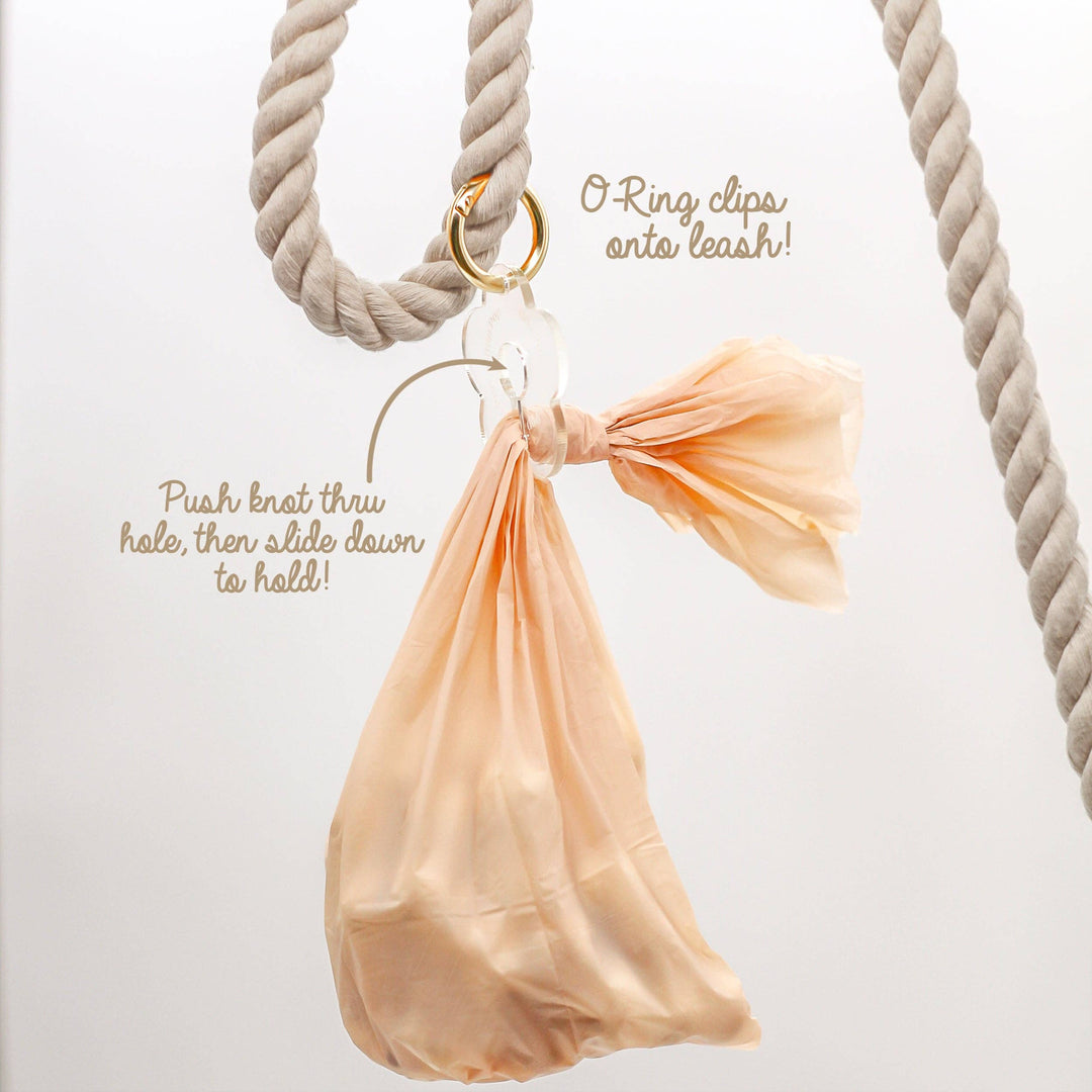 Poop Loop + Bag Dispenser Set | Bohemian Beige