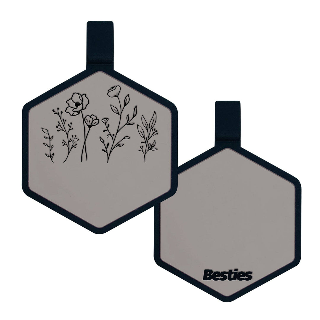 Wildflowers Silicone ID Tag