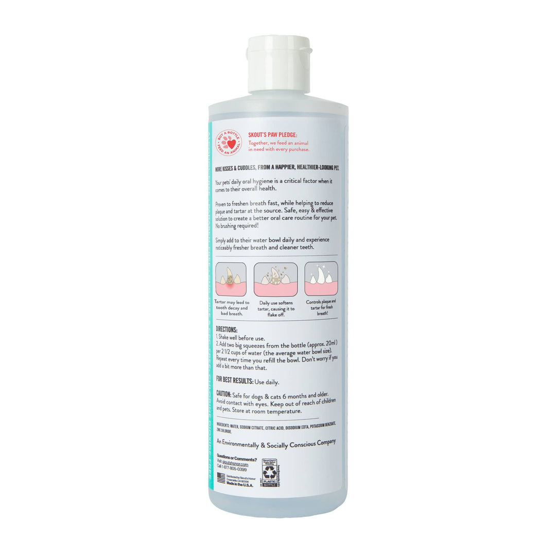 Skout's Honor Fresher Breath Water Additive 16oz