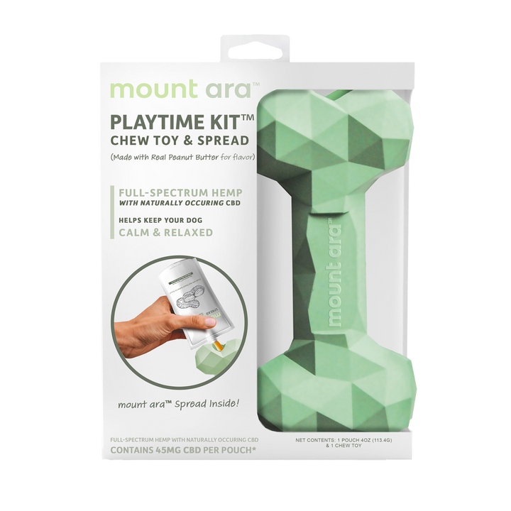 Playtime Kit - Superbite Chew Toy With CBD Peanut Butter