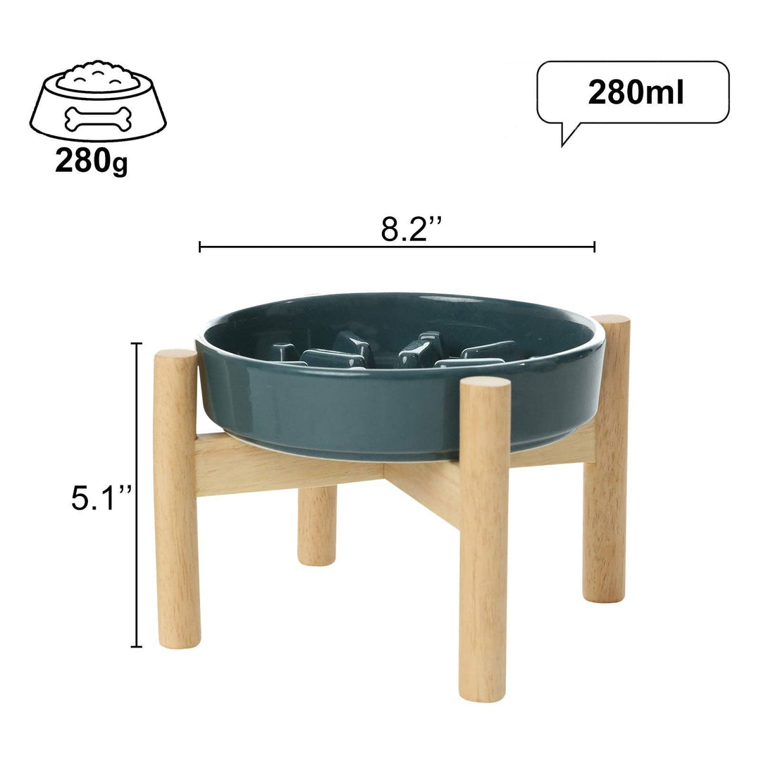 Wave Slow Feeder Dog Bowl