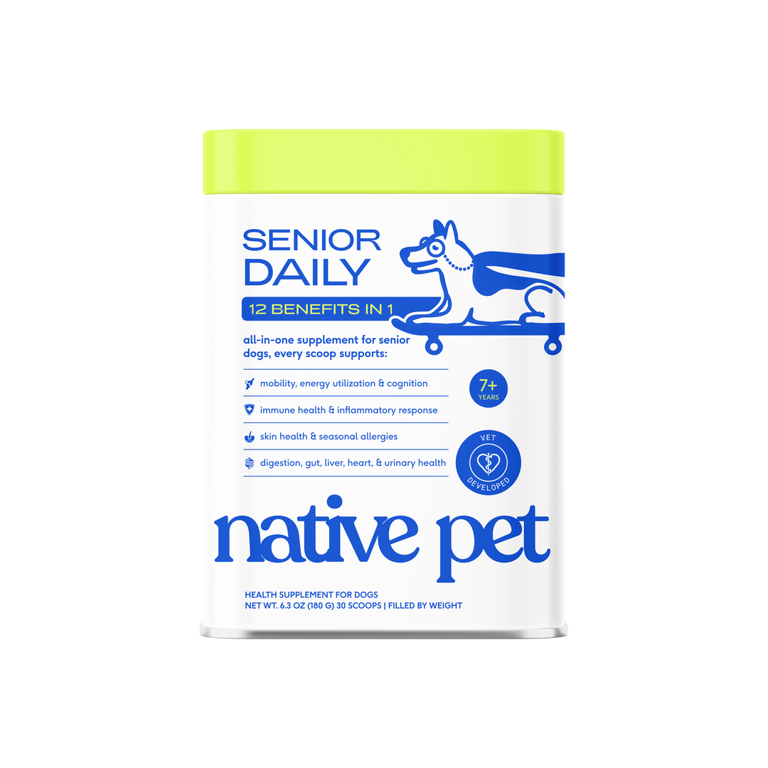 Senior Daily 12-in-1 Multivitamin Powder Supplement for Dogs