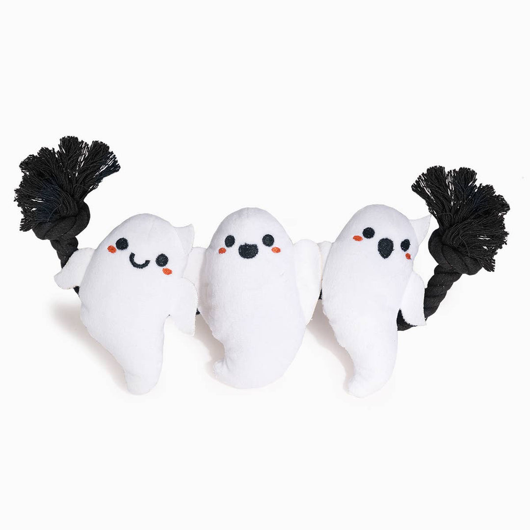 HugSmart Pet - Howloween Night | Rope Ghost - Dog Rope Toy