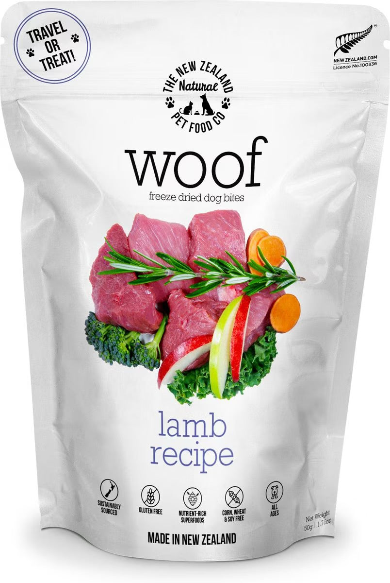 WOOF Freeze-Dried Dog Food - Lamb Recipe