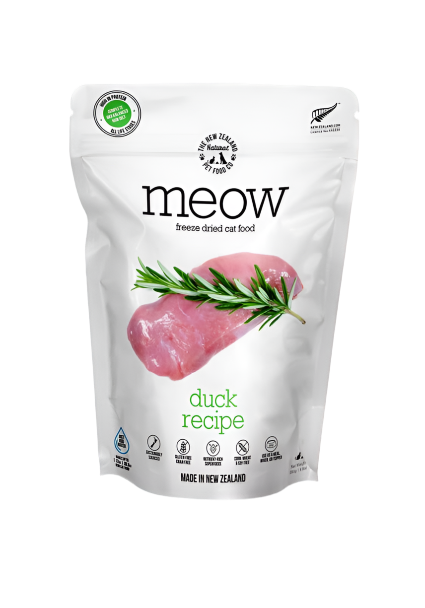 MEOW Freeze-Dried Cat Food - Duck Recipe