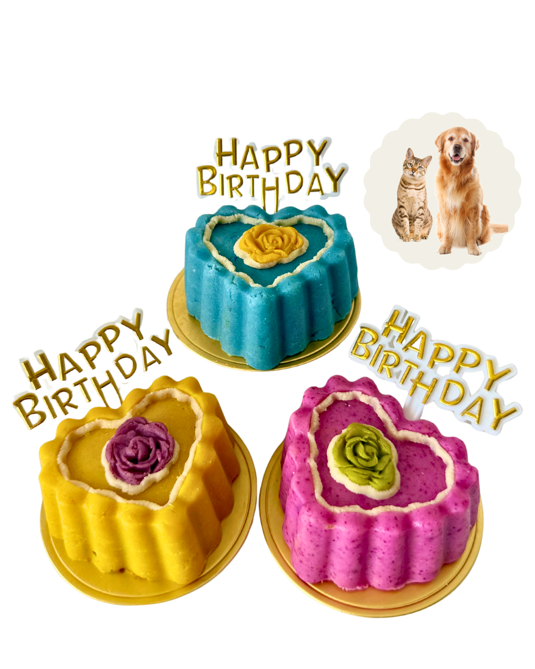 Meaty Birthday Cake For Cats & Dogs (Shelf-Stable)