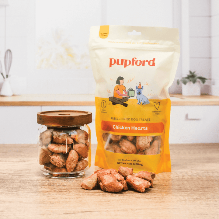 Freeze Dried Chicken Hearts 4.25oz