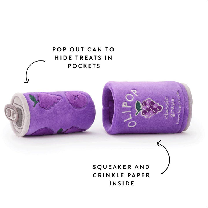 OLIPOP x TFD Classic Grape Interactive Snuffle Dog Toy
