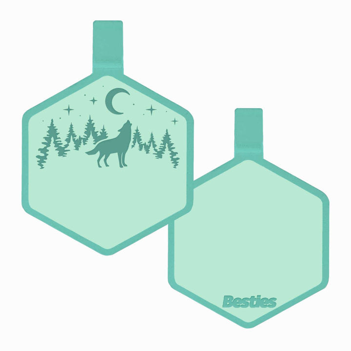 Stay Wild Silicone ID Tag