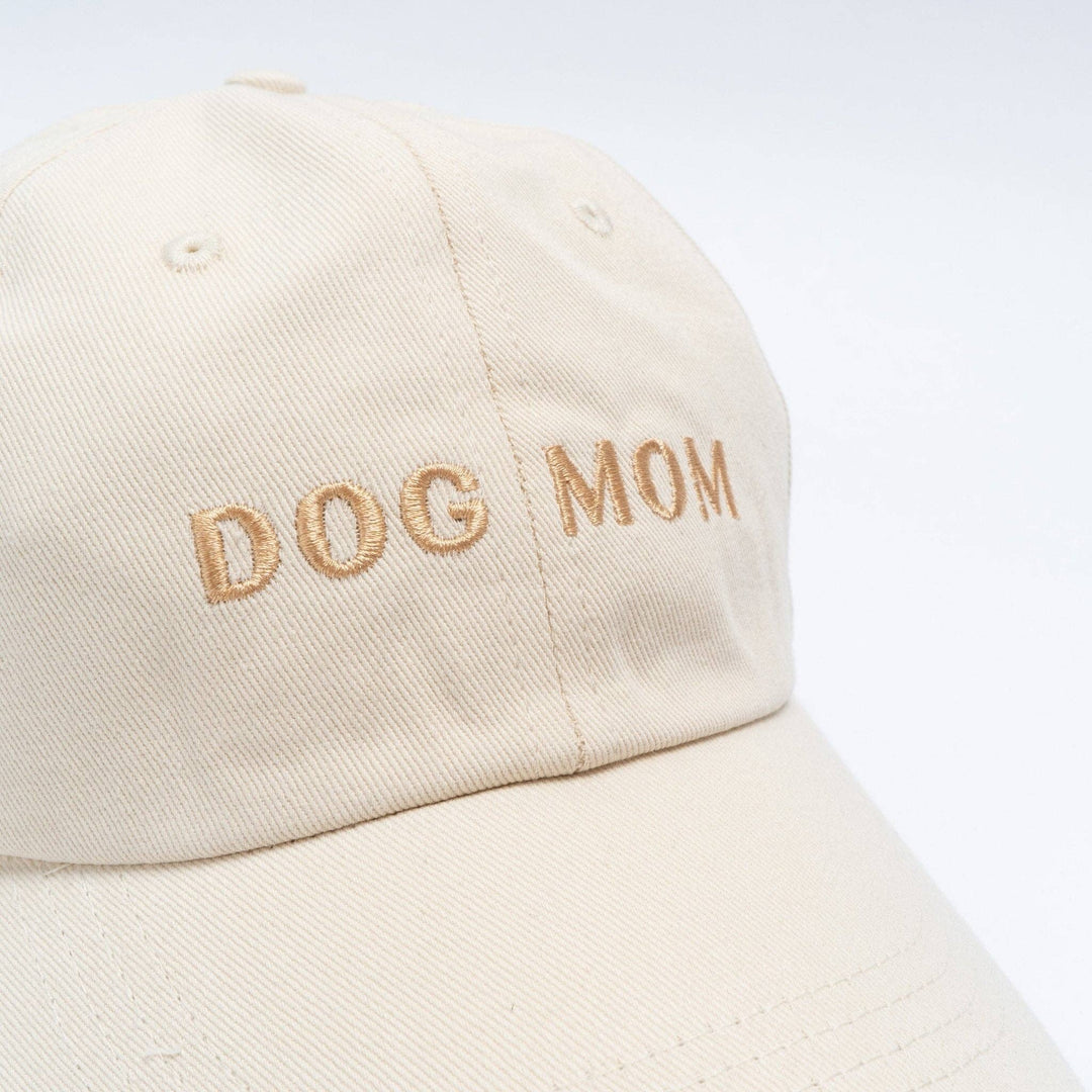 Ivory Dog Mom Hat