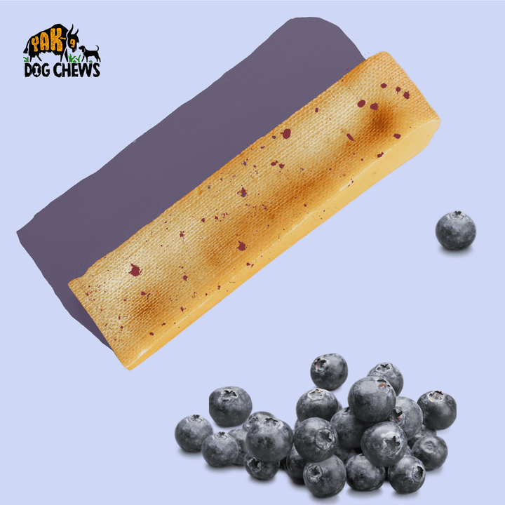 Yak9 - Blueberry Yak Chews for Dogs - Small 4oz