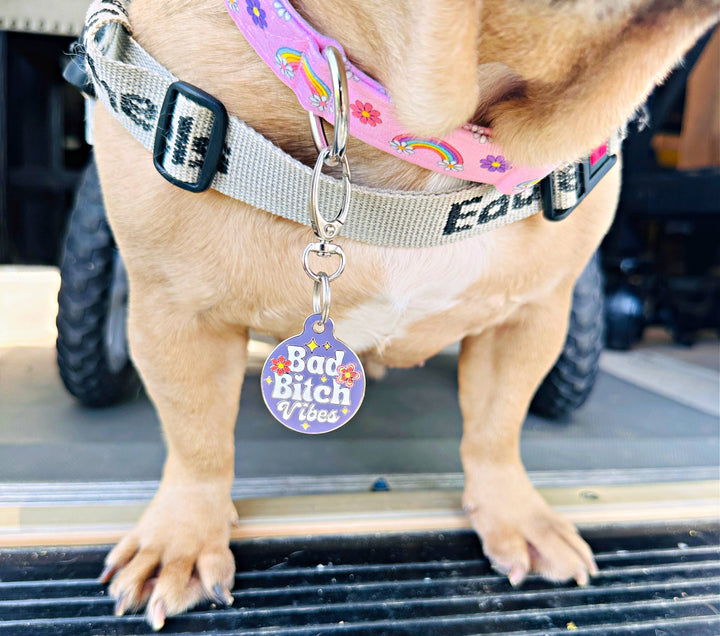 Bad Bitch Vibes - QR Code ID Tag