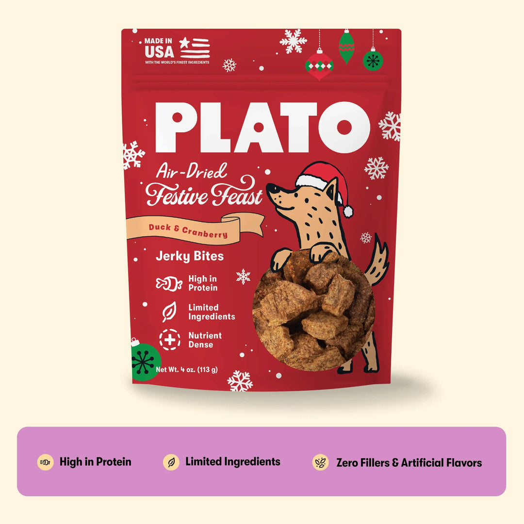 Festive Feast Duck & Cranberry Jerky Bites