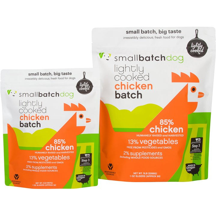 SmallBatch Frozen Lightly Cooked Patties for Dogs